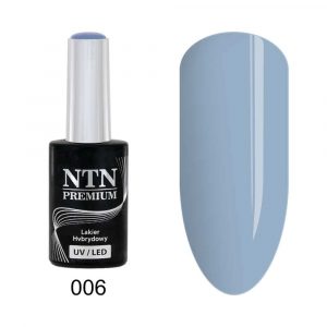 Esmalte semipermanente color azul 006 NTN Premium 5 gr super nails