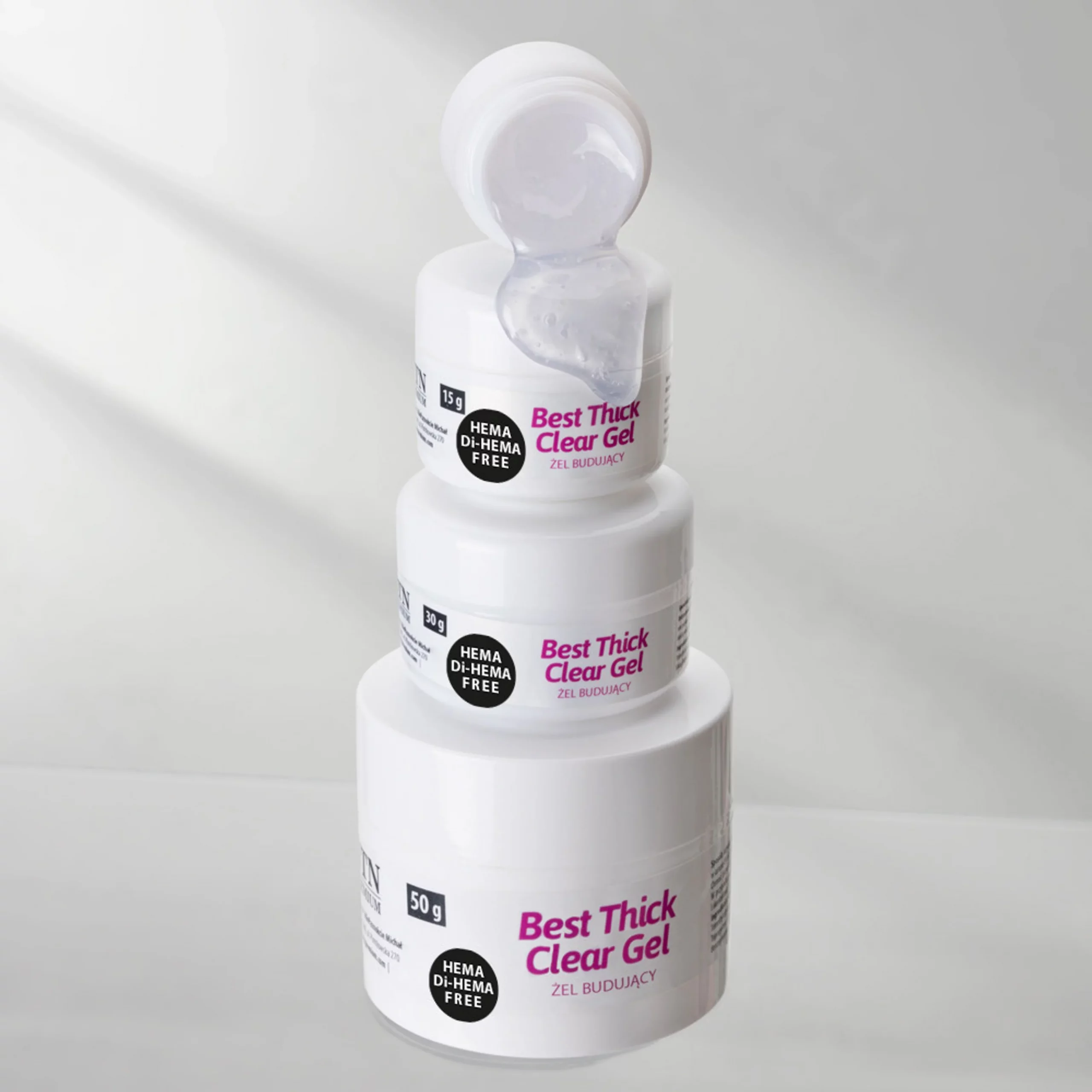 Gel Constructor Best Thick Clear - NTN Premium - 30gr - Imagen 4